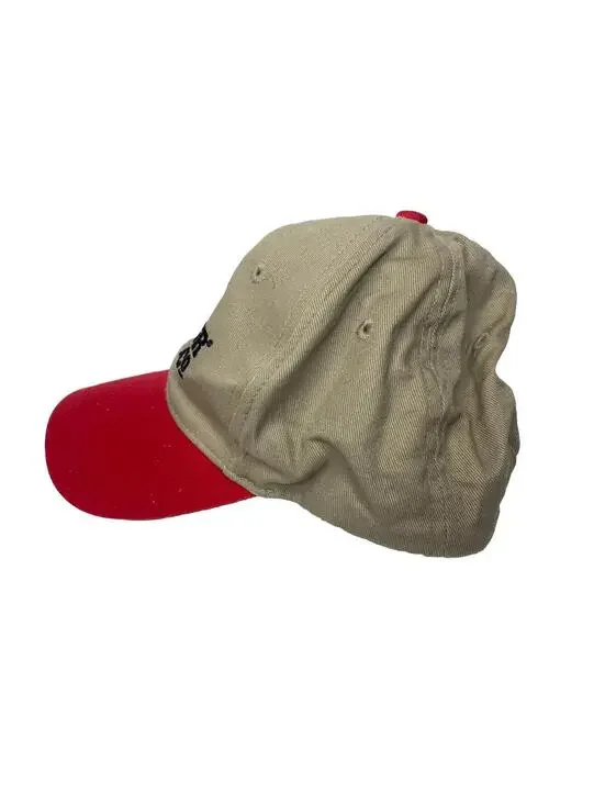 TSC Tractor Supply Company Logo Embroidered Baseball Hat Cap Khaki Adjustable - Picture 3 of 7